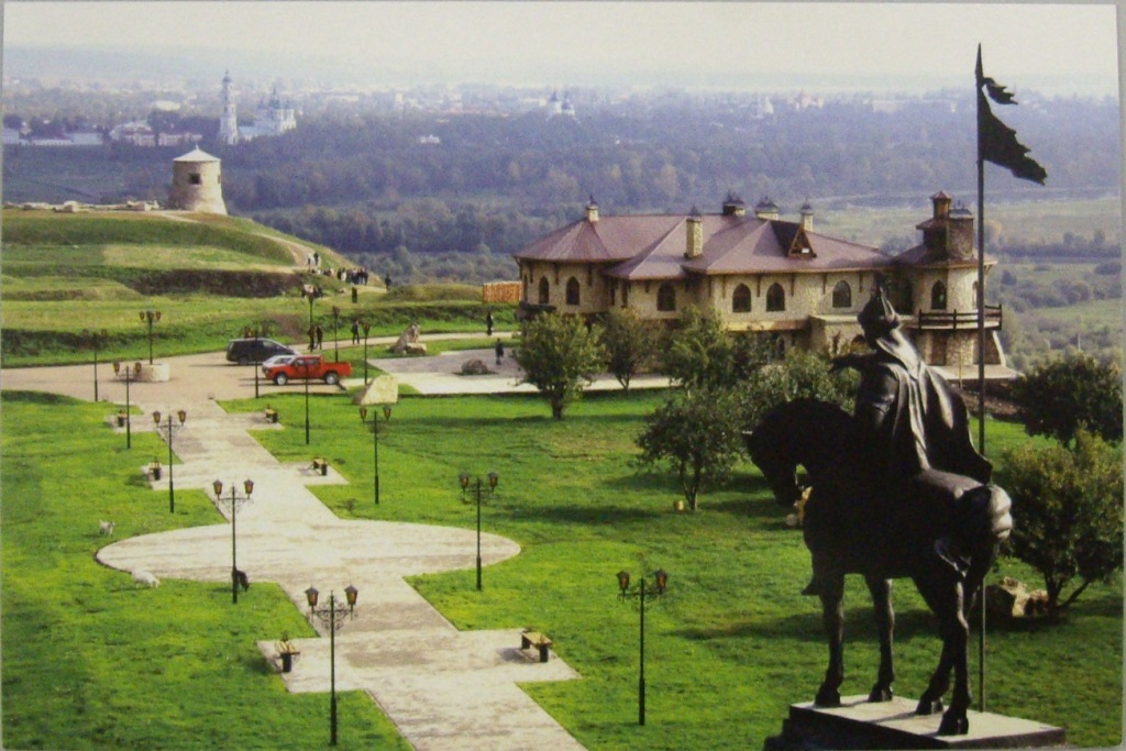 Вид на Елабужское (Чертово) городище